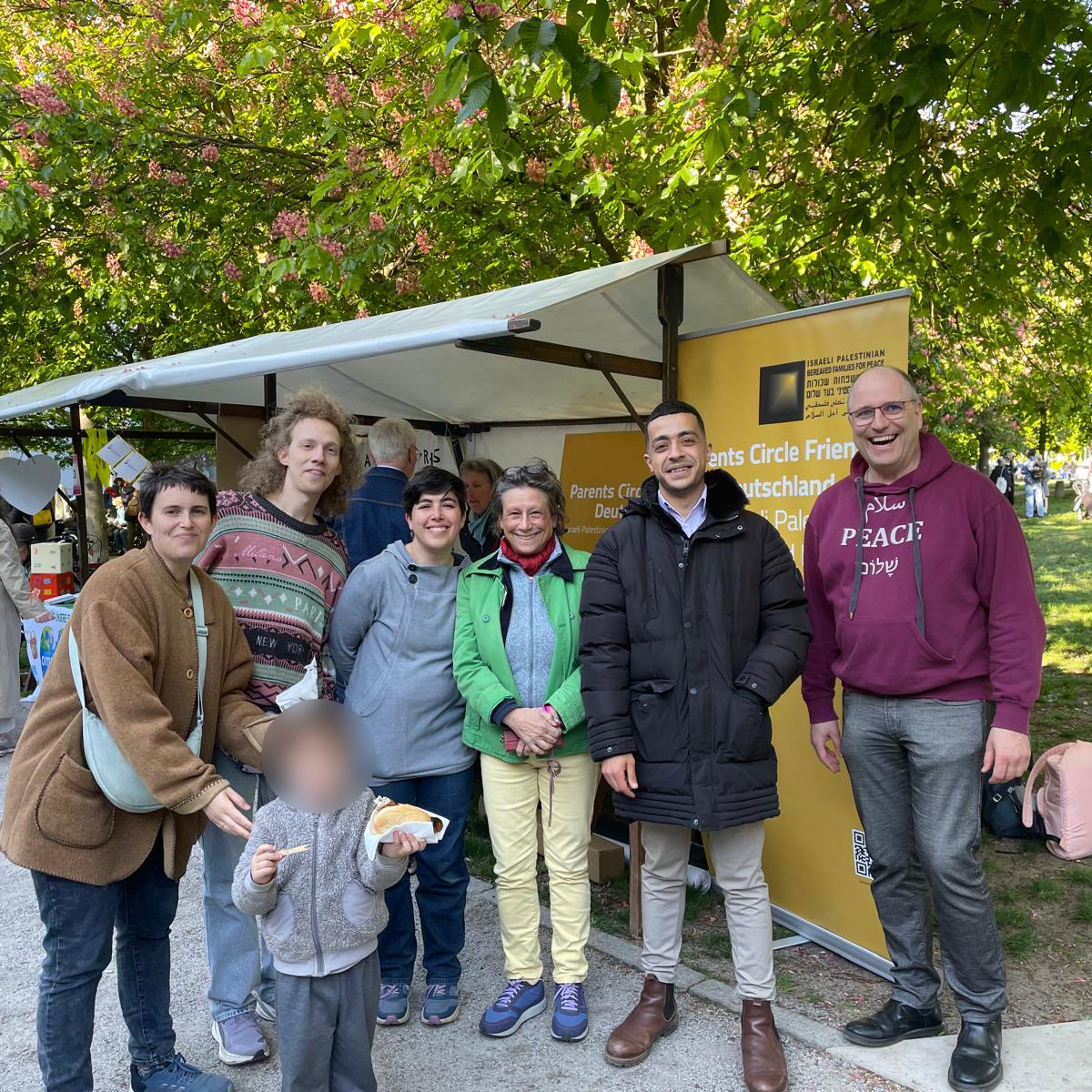 Parents Circle Friends Deutschland beim taz lab Berlin