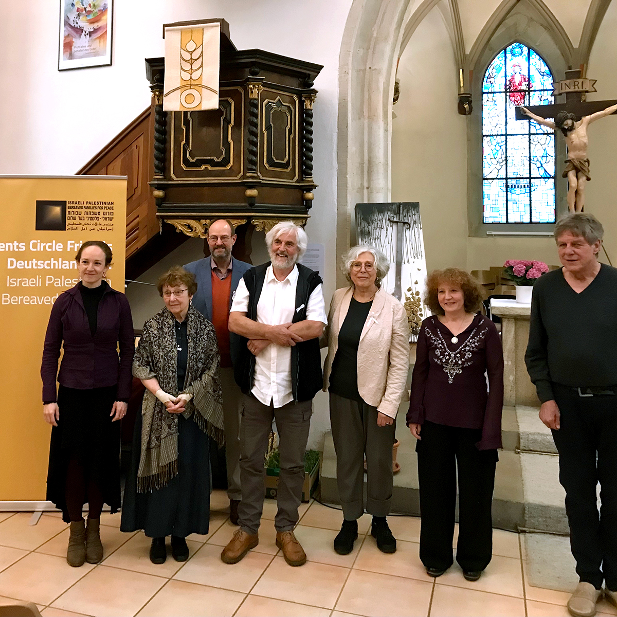 Friedensfeier in der Stadtkirche Rosenfeld/Zollernalbkreis